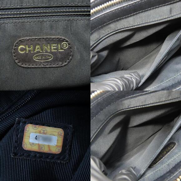 CHANEL Black Caviar Leather Tote Bag - Picture 9 of 11